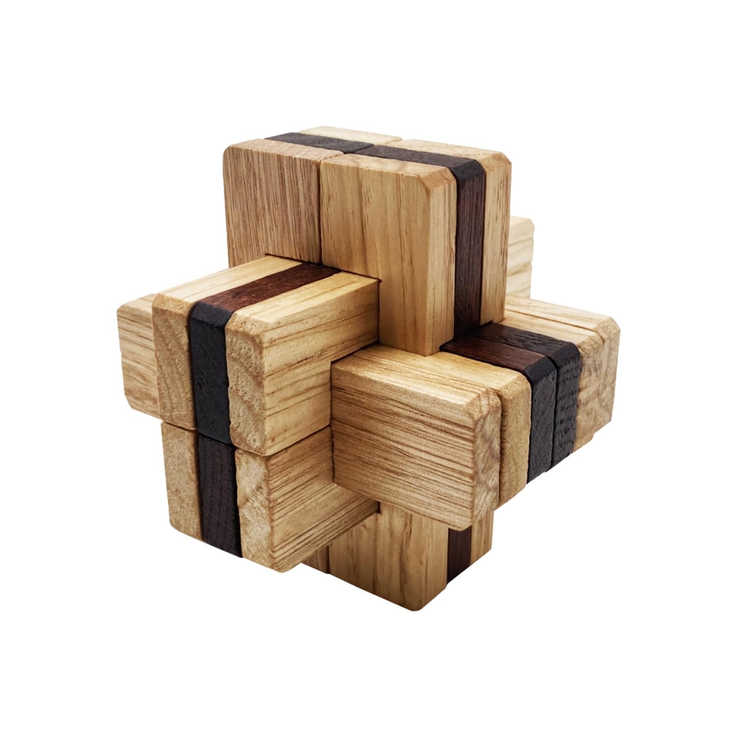 Amazon.co.jp: KUMUZ 木製立体パズル ロック・ロック (対象年齢:15歳